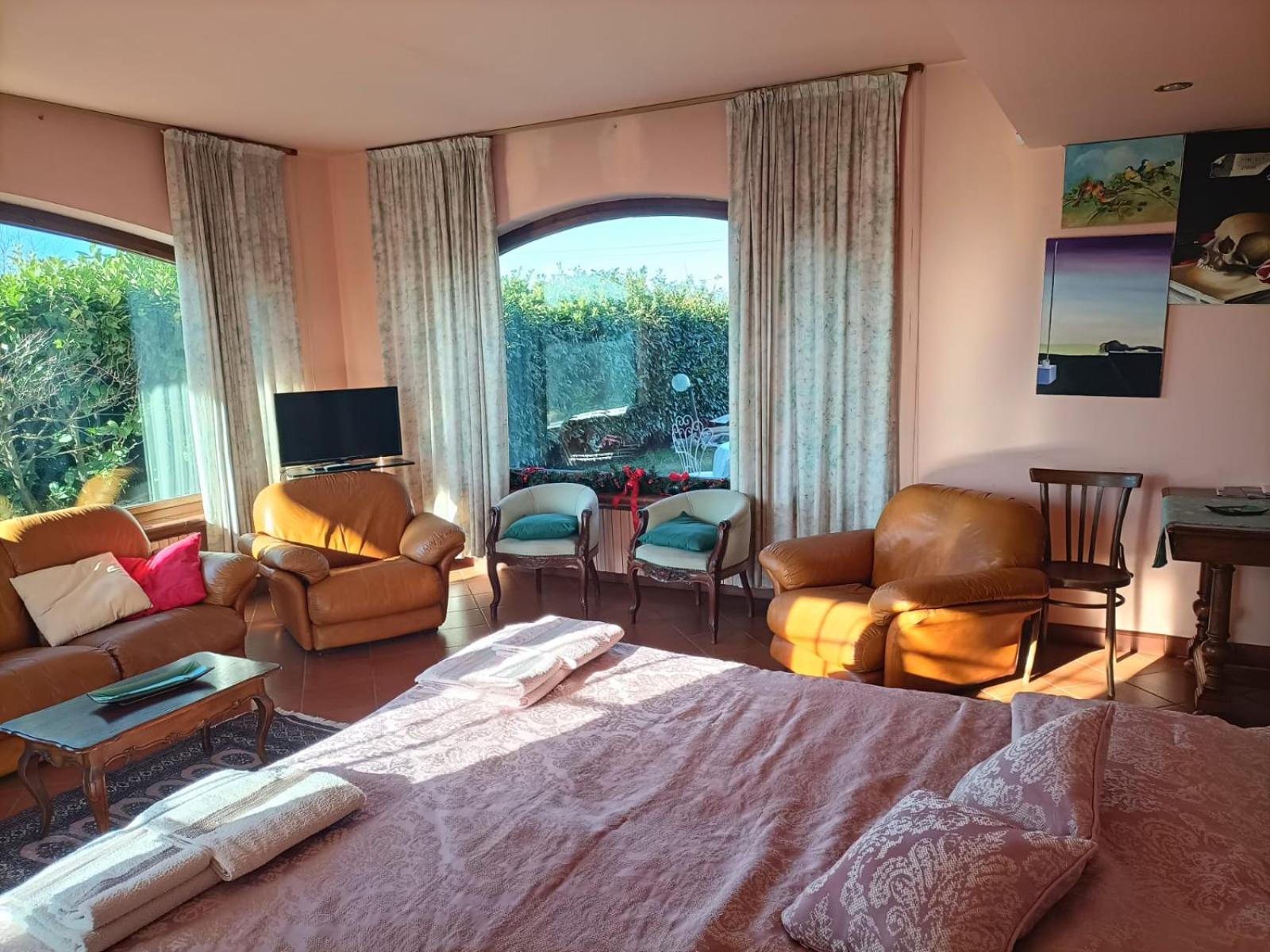 Alloggio Nella Villa Dell'Edera 아키테르메 외부 사진